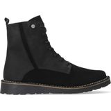 Wolky Veterschoenen Wagga Wagga zwart suede