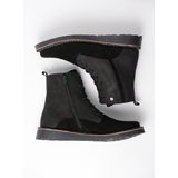 Wolky Veterschoenen Wagga Wagga zwart suede