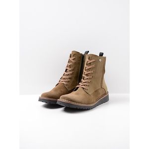 Wolky Veterschoenen Wagga Wagga donker taupe suede