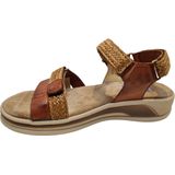 Wolky - Acula Softy Wax - Sandalen - Zwart - Leer