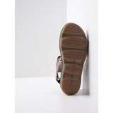 Wolky Sandalen Medusa antraciet leer