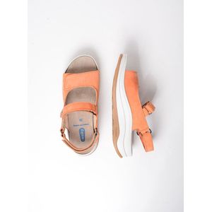 Wolky Sandalen Adura oranje nubuck