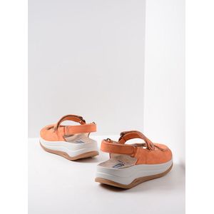 Wolky Sandalen Adura oranje nubuck
