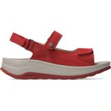 Wolky Sandalen Adura rood nubuck