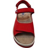 Wolky Sandalen Adura rood nubuck