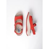 Wolky Sandalen Adura rood nubuck