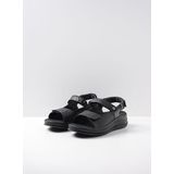 Wolky Sandalen Adura zwart leer