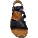 Wolky Sandalen La Jolla zwart leer