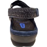 Wolky Sandalen Lisse zwart nubuck