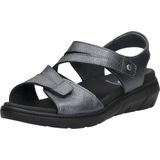 Wolky Sandalen Ikaria antraciet leer