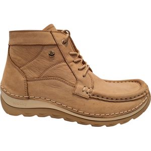 Wolky - Salado Timber - Veterschoenen - Kleur Safari - Materiaal Nubuck