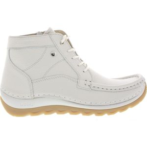 Wolky - 04700-Jump - Veterschoenen - Offwhite - Sky Blue - Rubber