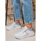 Wolky - Bounce Nappa Leather - Sneaker - White Light Blue