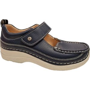 Wolky - 00621471 - Bandschoenen - Zwart - Leer