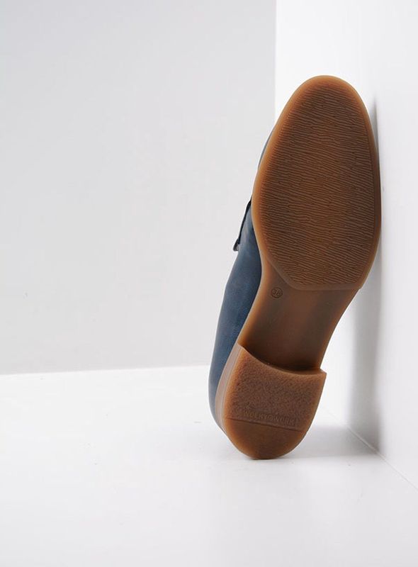 Wolky - Alabama 07760 - Pumps - Blauw - Leer