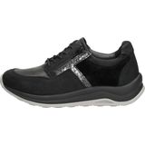 Wolky - Comrie - Veterschoenen Laag - Zwart - Leer