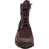 Wolky Hoge veterschoenen Ellon SF asfalt stretchleer