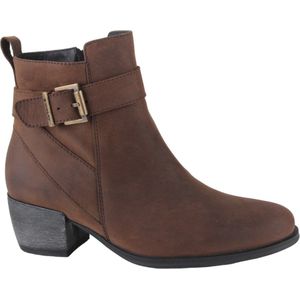 Wolky 0288312-300 dames enkellaarzen gekleed bruin