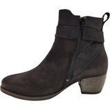 Wolky - Zavalla HV - Enkellaarzen - Zwart - Leer