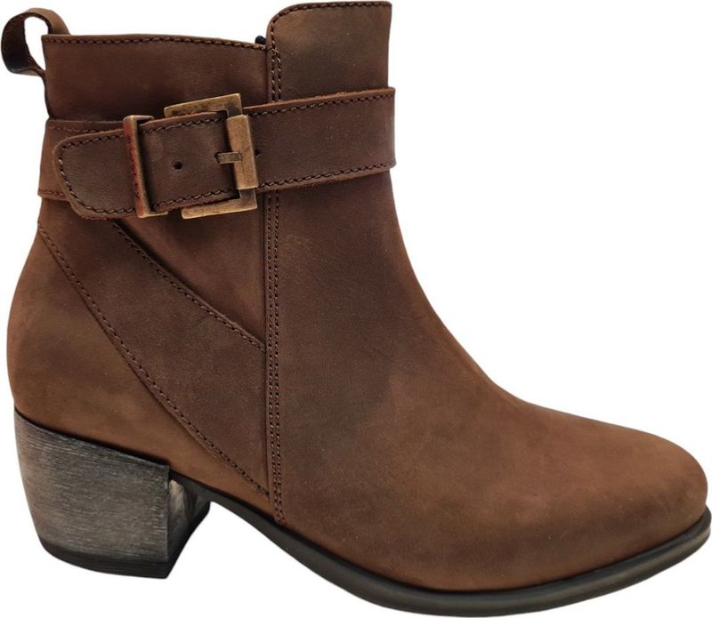 Wolky - Zavalla HV - Enkellaarzen - Bruin - Leer