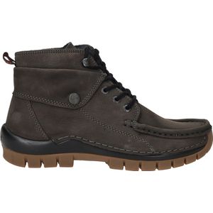 Wolky - Jump - Veterschoen - Grijs - Nubuck