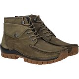 Wolky - Jump - Veterschoenen - Zwart - Nubuck - Leren Voering