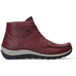 Wolky - Salado - Veterboots - Bordo - Leer - Comfortabele Stijl