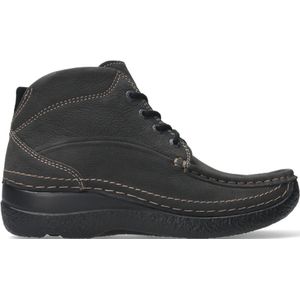 Wolky - Roll Shoot - Veterboots - Carbon Grijs - Artikelnummer 06242