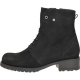 Wolky - Quinta F2F 0247510 - Enkellaarzen - Zwart - Nubuck