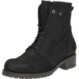 Wolky - Quinta F2F 0247510 - Enkellaarzen - Zwart - Nubuck