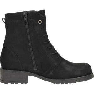 Wolky - Quinta Enkellaarzen - Zwart - Nubuck