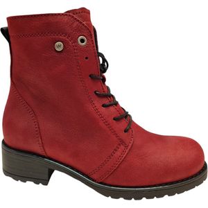 Wolky - 0247510 Quinta - Enkellaarzen - Zwart - Nubuck - Leren Voering