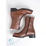 Wolky - 0444920 Emery - Enkellaarzen - Zwart - Leer