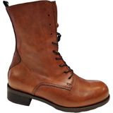 Wolky - 0444920 Emery - Enkellaarzen - Zwart - Leer