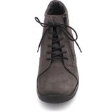 Wolky Hoge veterschoenen Why asfalt nubuck