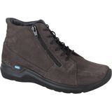 Wolky Hoge veterschoenen Why asfalt nubuck