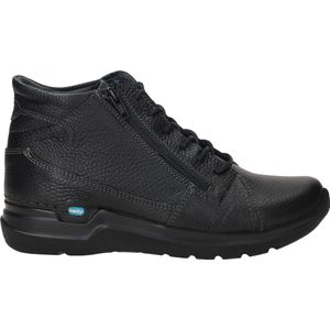 Wolky Why Dames Veterschoen 0660671 000 Zwart