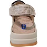 Wolky Adura - Beige Dames Sandaal met Klittenbandsluitingen