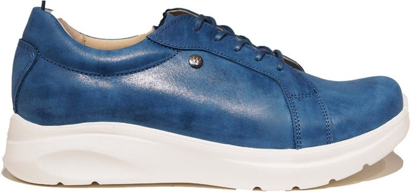 Wolky - 06401 Blitz - Veterschoenen - Zwart - Leer