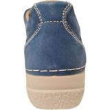 Wolky - Nubuck Dames Veterschoenen - Blauw - Leer Gevoerd