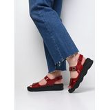 Wolky - 02350 Medusa - Sandalen - Zwart - Leer