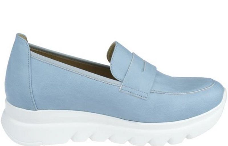 Wolky - 02127 Snoafer - Instappers - Zwart - Leer