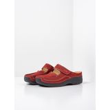 Wolky Dames Klompen 06227 Roll Slipper Rood