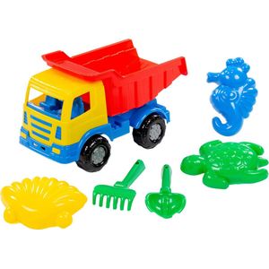 Cavallino - Kiepwagen - Kunststof - Inclusief Strandset - 6 Delig