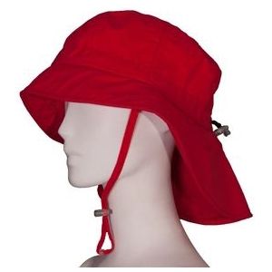 Vissershoed Happy Rainy Days Fisherman's Rosa Rood-One size