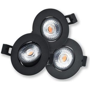 InterLight LED Downlight - 3x8W / DIMBAAR / Lichtkleur 2700K