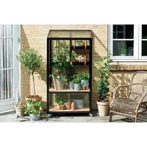 Muurkas City Garden Royal Well, 40x80cm, hoogte 158 cm, op wielen