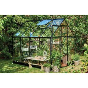 Tuinkas Royal Well Qube 86 Zwart 261x199cm Nokhoogte 219 cm