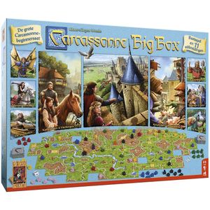 Carcassonne Big Box - Bordspel - Inclusief 11 Uitbreidingen - Nieuw Artwork