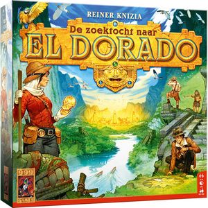 999Games - De Zoektocht Naar El Dorado - Bordspel - Groen - 2-4 Spelers